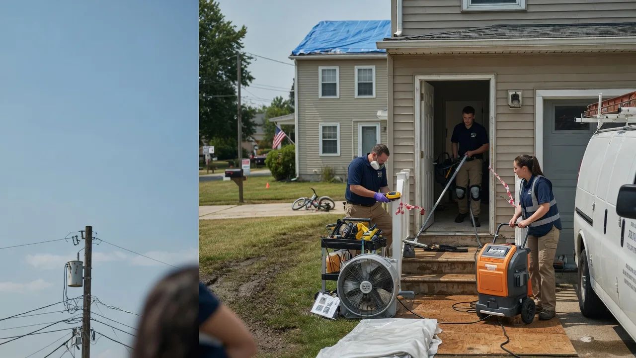 Water Damage Repair in Glen Dale, WV near me